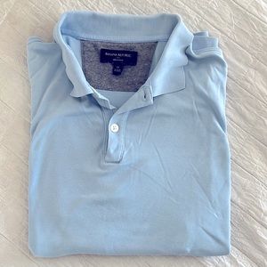 Banana Republic, men’s size M polo, light blue